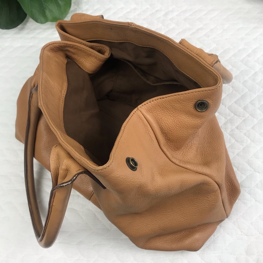 Y2K Vintage Leather Shoulder Handbag - Picture 4 of 7